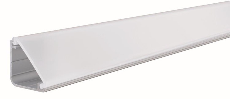 Paulmann LED Strip Profil Delta 2m in Alu/Satin