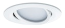 Paulmann Einbauleuchte Smart Coin LED 3x2 W Set mit Farblichtsteuerung, Dimm- und Schwenkfunktion