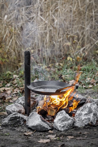 Petromax Lagerfeuer-Halterung für Schmiedeeiserne Pfannen Bild