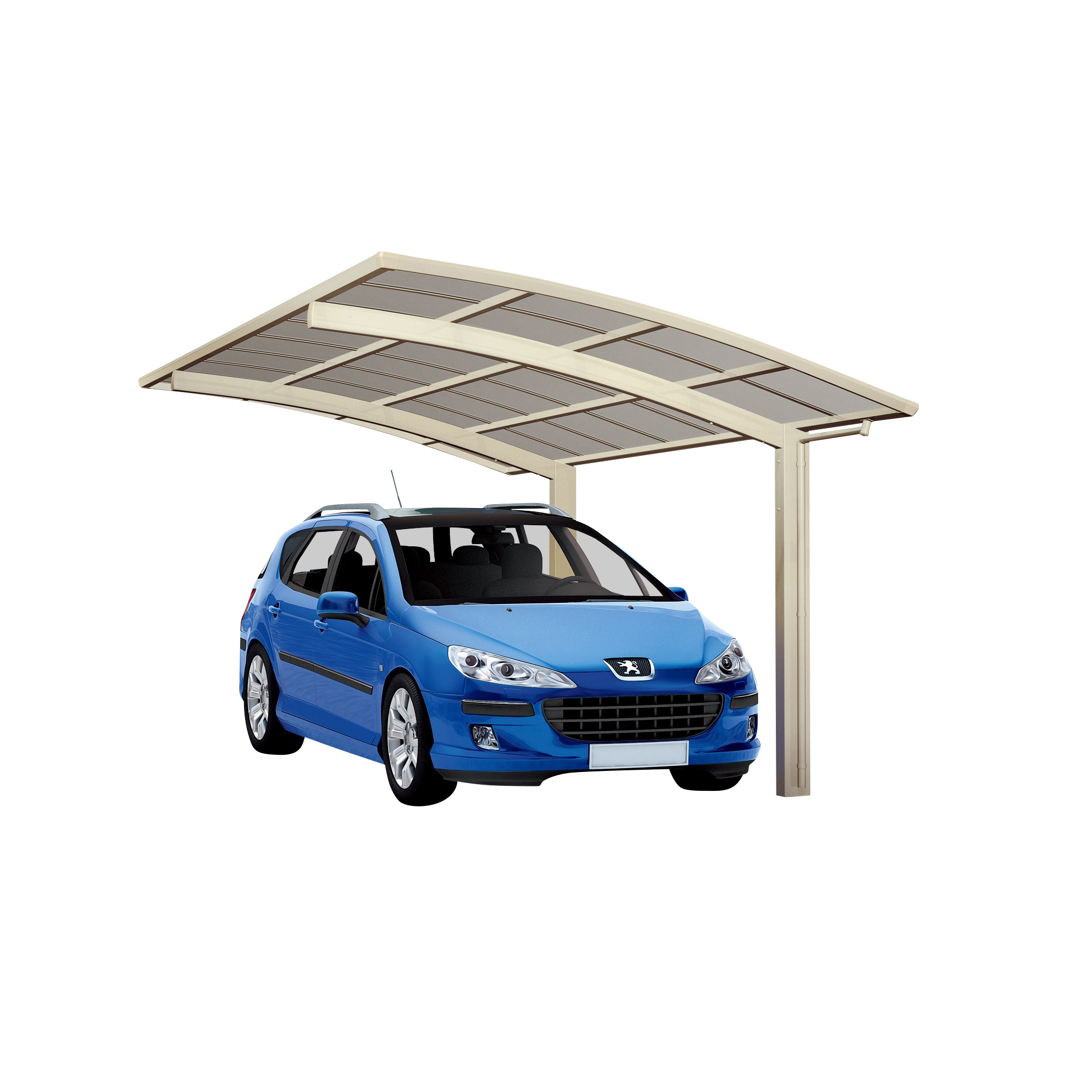 Vorschaubild Galerie Ximax Carport Portoforte Typ 60 555 x 301 cm