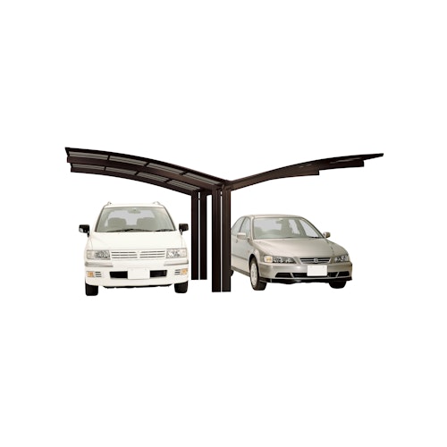 Ximax Carport Portoforte Typ 60 Y-Ausführung 495 x 542 cm Bild