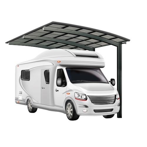 Ximax Carport Portoforte Typ 80 495 x 270 cm Caravan Ausführung