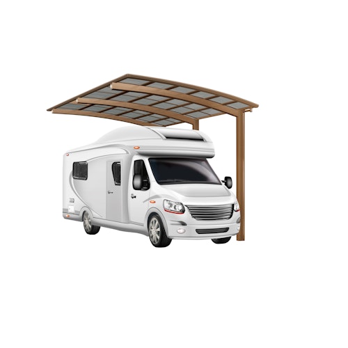 Ximax Carport Portoforte Typ 80 495 x 270 cm Caravan Ausführung