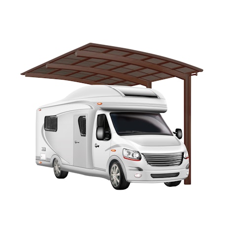 Ximax Carport Portoforte Typ 80 495 x 270 cm Caravan Ausführung