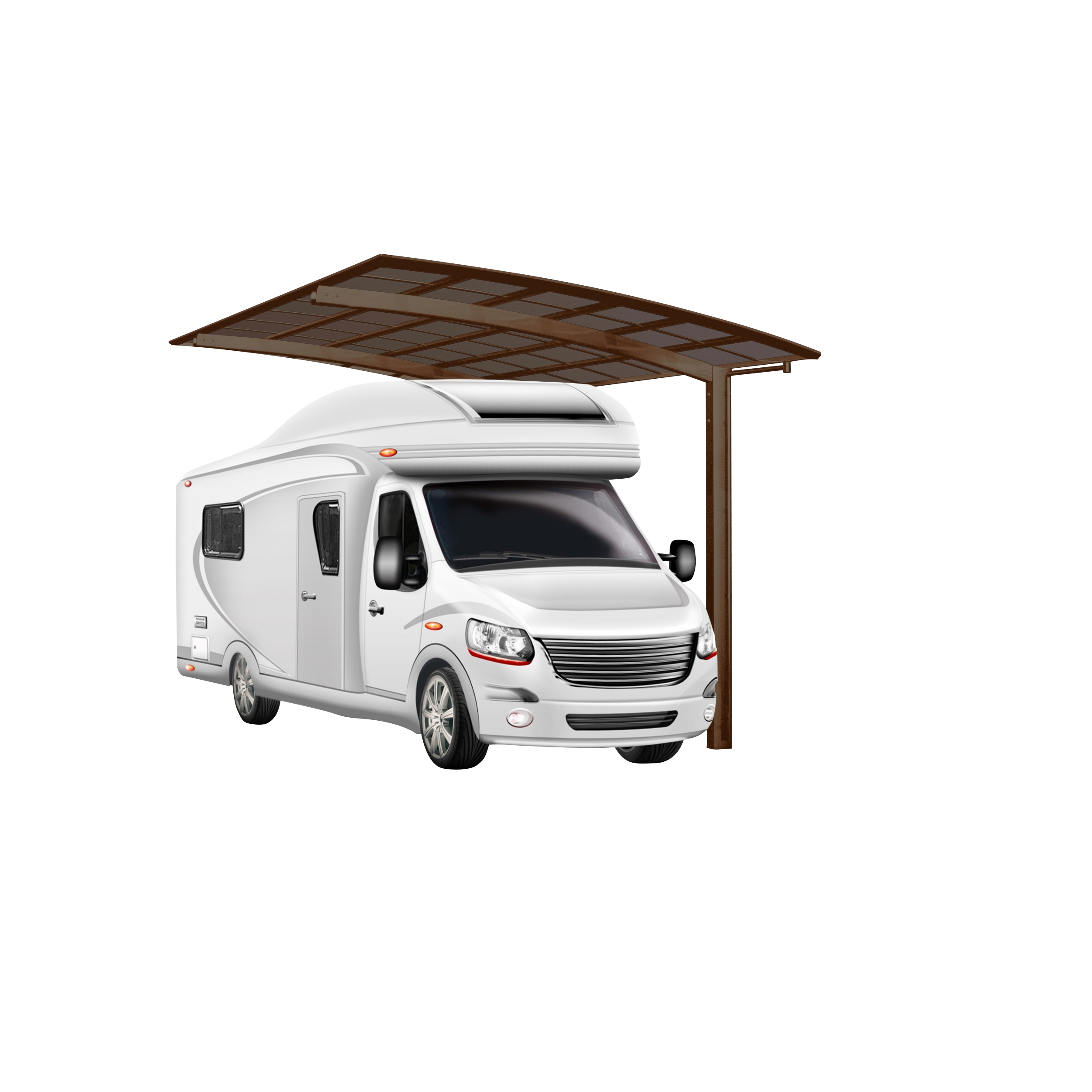 Vorschaubild Galerie Ximax Carport Portoforte Typ 60 495 x 270 cm Caravan Ausführung