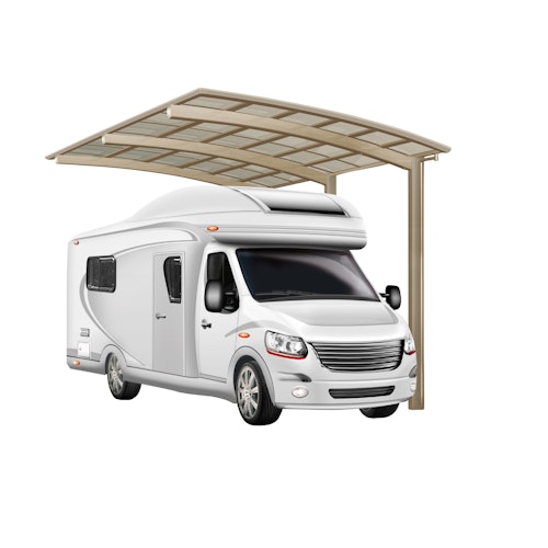 Ximax Carport Portoforte Typ 80 495 x 270 cm Caravan Ausführung