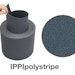 Muster anfordern - dz Sichtschutzstreifen IPPI polystripe AnthrazitBild