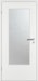 Prüm Zimmertürblatt Glatt mit Lichtausschnitt CPL RAL 9016 Weißlack Röhrenspankern TB LA RPKRBild