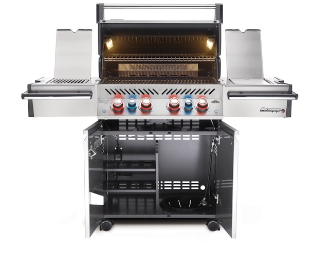 NAPOLEON Gasgrill PRESTIGE PRO 500, Edelstahl, inkl. Drehspieß