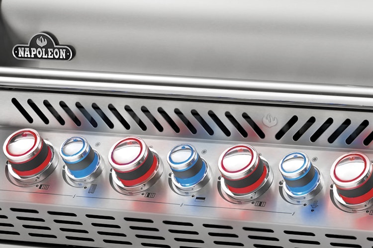 NAPOLEON Gasgrill PRESTIGE PRO 665, Edelstahl, inkl. Drehspieß
