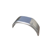 Einachs-Kotflügel eckig, Stahl, B 220 mm SW 750 mm