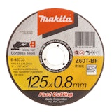 Makita Trennscheibe 125x0,8mm Inox B-45733 Makita Trennscheibe 125x0,8mm Inox B-45733Zubehörbild
