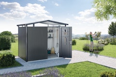 Biohort Gerätehaus Panorama mit Einzeltür Biohort Gerätehaus Panorama mit EinzeltürZubehörbild