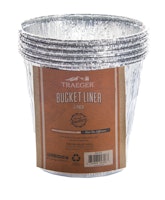Traeger Aluminiumeinsatz für Fettauffangeimer - 5 Stück