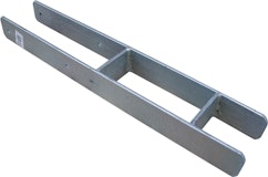 T&J H-Pfostenträger Edelstahl für Pfosten 9 x 9 cm T&J H-Pfostenträger Edelstahl für Pfosten 9 x 9 cmZubehörbild