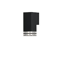Konstsmide Wandleuchte Pollux, schwarz, GU10 (411-750)