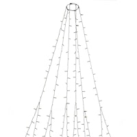 Konstsmide Weihnachtsbeleuchtung  LED Baummantel 450 warmweiße Dioden 200cm