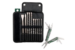 Metabo SDS-plus Pro 4-Bohrer-/ Meißel-Rolltasche10-teiligSet