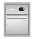 Gutta Rechteckvordach BS Plus 160 inkl. Seitenteil und Briefkasten (neues Modell)