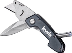 kwb Messer m 2Klingen u LED SB 16592