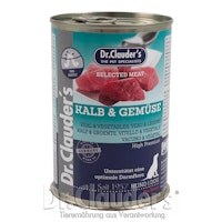 Dr Clauders Selected Meat Kalb & Gemüse Hundenassfutter