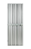 Globel Zusatzschwingtür 176x66 cm, silber metallic, für Skillion, Lean To, Dream Globel Zusatzschwingtür 176x66 cm, silber metallic, für Skillion, Lean To, DreamZubehörbild
