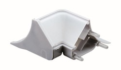 Paulmann LED Strip Profil Corner Outside Edge 2er Pack in Grau