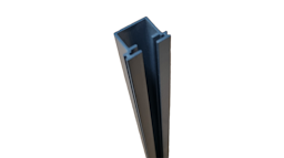 Fiberdeck BOSTON Alu Pfosten Profil lose für HPL / Glass RAL7016 24x17mm L-184cm Fiberdeck BOSTON Alu Pfosten Profil lose für HPL / Glass RAL7016 24x17mm L-184cmZubehörbild