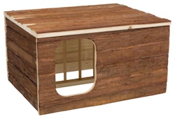 TRIXIE Natural Living Haus Hilke mit Raufe