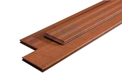 aMbooo Terrassendiele Bambus SELECT in Coffee