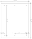 Skan Holz Wallgau - Satteldach Doppelcarport Breite 620 cm