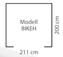 Globel Fahrradgarage Fahrrad-Oase "Family" für 4 Fahrräder