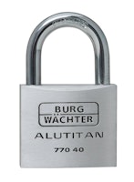 Burg Wächter Vorhangschloss Alutitan 770 40 SB