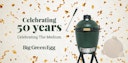 Big Green Egg Holzkohlegrill MEDIUM Starterset 50 Jahre Jubiläumset 