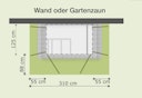 Weka Gartenschrank Geräteschrank Garten [Q] Kompakt