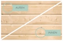 Akubi Stelzenhaus Benjamin mit Rutsche und Holzrampe