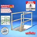 Schutzgeländer für Wellhöfer Bodentreppe - max. 140 x 70 cm