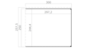 Weka Anbaudach für Gartenhaus Batu 3 - 150 oder 300 cm Breite