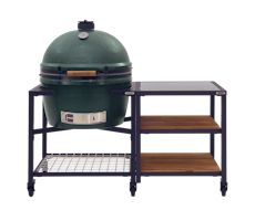 Big Green Egg Modulare Außenküche 2XLARGE mit Erweiterungstisch
