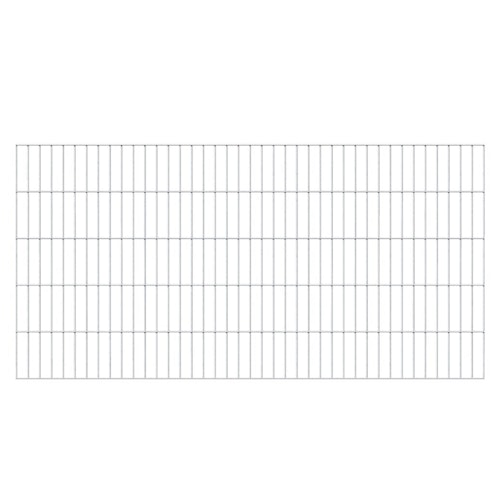 Alberts® Doppelstabmatten 6/5/6 Komplettset 2-50 Meter inkl. Pfosten mit Klemmlasche