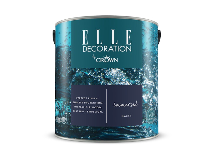ELLE DECORATION by Crown Premium Wandfarbe Matt versch. Farben