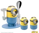 Vorschaubild WMF Minions Set 4 Eierbecher + Streuer