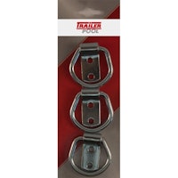 Set, 3 x Zurring mit Haltelaschen 35x32x6 Blister