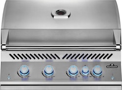 Napoleon Einbau-Gasgrill 700-Series 32" Edelstahl inkl. Drehspieß u. Innenbeleuchtung