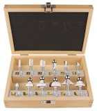 Makita Fräser-Set 8mm 12Stk. D-53556 Makita Fräser-Set 8mm 12Stk. D-53556Zubehörbild