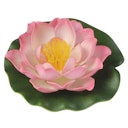 Künstliche Seerosen, 18cm, rosa (001122-00)