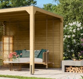 Karibu Seitenwand für Pavillon Cubus Karibu Seitenwand für Pavillon Cubus Zubehörbild