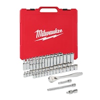 Milwaukee 3/8 56pc ST Steckschlüssel Set SAE+Metr. 4932464946