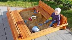 Weka Sandkasten 196 B 140 x 140 cm