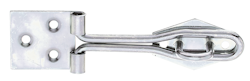 Alberts® Überfalle m. Schlaufe aus gerolltem Draht, m. Öse, galvanisch verzinkt dickschichtpassiviert, LxB 120x31,5 mm 348229